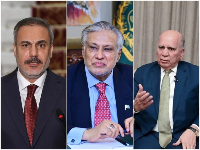 Dar urges collective efforts to de-escalate Mideast crisis in talks with Tyrkiye, Iraq counterparts Dar urges collective efforts to de-escalate Mideast crisis in talks with Tyrkiye, Iraq counterparts