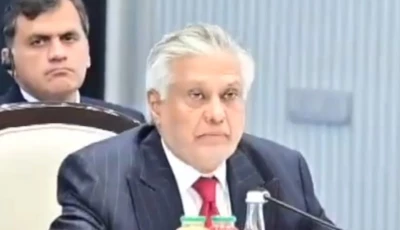 foreign minister ishaq dar at the shanghai cooperation organisation council of foreign ministers meeting in cholpon ata kyrgyz republic july 24 2026 screengrab