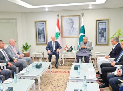 dar reaffirms pakistan s support for lebanon s sovereignty integrity in meeting with interior minister