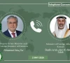 deputy prime minister and foreign minister ishaq dar on may 2 spoke with kuwaiti foreign minister sheikh jarrah jaber al ahmed al sabah photo mofa x