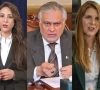 combined image of united states charg d affaires natalie baker left deputy prime minister and foreign minister ishaq dar middle and united kingdom high commissioner to pakistan jane marriott right photos file