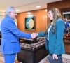 deputy prime minister and foreign minister ishaq dar with united states charg d affaires natalie baker on august 14 2026 photo mofa x
