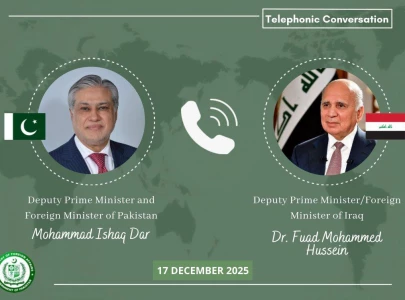 dar iraqi counterpart discuss ties dar iraqi counterpart discuss ties