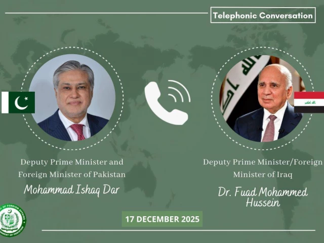 dar iraqi counterpart discuss ties dar iraqi counterpart discuss ties