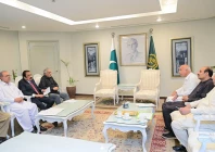 deputy prime minister ishaq dar discusses balochistan issues with national party president dr abdul malik baloch during a meeting in islamabad on sunday photo app deputy prime minister ishaq dar discusses balochistan issues with national party president dr abdul malik baloch during a meeting in islamabad on sunday photo app