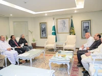 deputy prime minister ishaq dar discusses balochistan issues with national party president dr abdul malik baloch during a meeting in islamabad on sunday photo app deputy prime minister ishaq dar discusses balochistan issues with national party president dr abdul malik baloch during a meeting in islamabad on sunday photo app