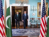 deputy prime minister and foreign minister ishaq dar meets us secretary of state marco rubio in washington on friday photo x secrubio deputy prime minister and foreign minister ishaq dar meets us secretary of state marco rubio in washington on friday photo x secrubio