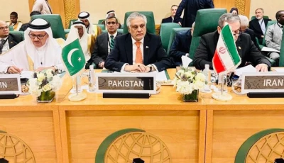 dpm ishaq dar attending 21st extraordinary session of the oic council of foreign ministers in jeddah on august 25 photo x ministry of foreign affairs