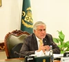foreign minister ishaq dar during a meeting in islamabad on september 30 photo x com file