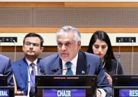 deputy prime minister and foreign minister ishaq dar chairs the 27th informal meeting of the eco council of ministers in new york united states on the sidelines of the 81st united nations general assembly photo foreignofficepk x