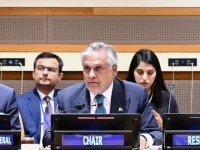 deputy prime minister and foreign minister ishaq dar chairs the 27th informal meeting of the eco council of ministers in new york united states on the sidelines of the 81st united nations general assembly photo foreignofficepk x