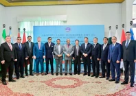 deputy prime minister and foreign minister ishaq dar with sco national coordinators senior representatives of sco secretariat and sco rats at the ministry of foreign affairs islamabad on september 30 2026 photo foreignofficepk x