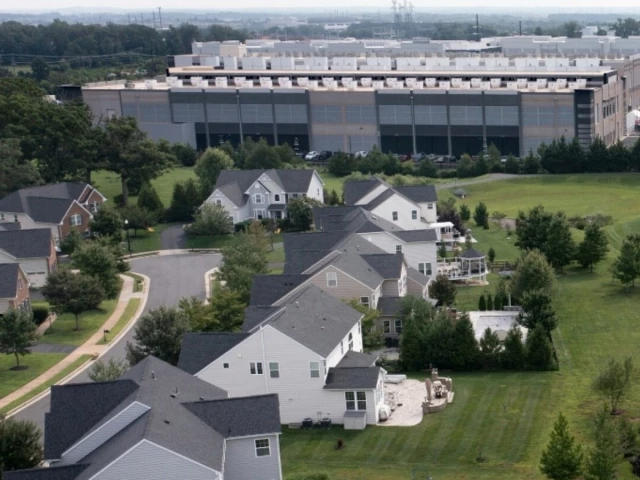 data centres like this facility in stone ridge virginia have sparked anger over noise and rising energy bills in residential areas across america photo afp data centres like this facility in stone ridge virginia have sparked anger over noise and rising energy bills in residential areas across america photo afp