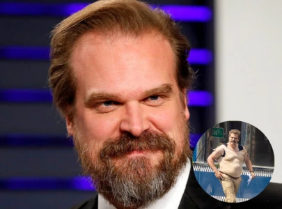 david harbour wears fake belly on set of hbo s dtf st louis david harbour wears fake belly on set of hbo s dtf st louis