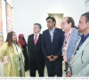 argentina s ambassador leopoldo francisco sahores and other guests visit the art exhibition peace pieces volume 1 featuring works by artists from argentina bangladesh and comoros on the second day of the world culture festival 2025 in karachi photo express