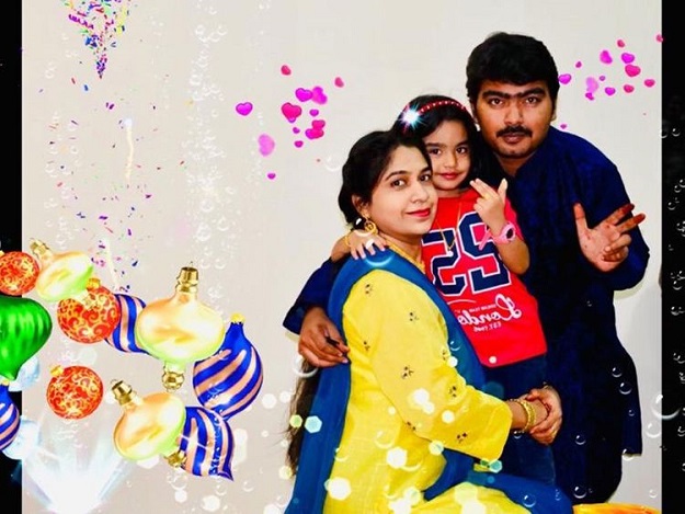 Nazeerunisa Mohammad with her family. PHOTO COURTESY: GULF NEWS