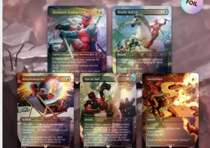 MTG Secret Lair x Marvel Deadpool crossover revealed—limited