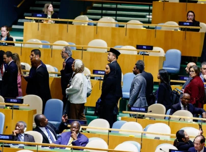 inside the un walkout who left and who stayed for netanyahu s speech