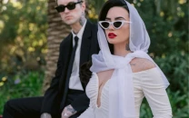 demi lovato marries jordan jutes lutes in california wearing vivienne westwood gown demi lovato marries jordan jutes lutes in california wearing vivienne westwood gown