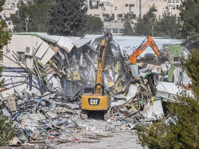 Israel begins demolitions at UNRWA HQ