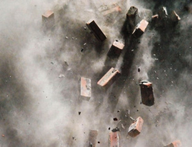 roof collapse 8 year old hurt in jinnah hospital residential area