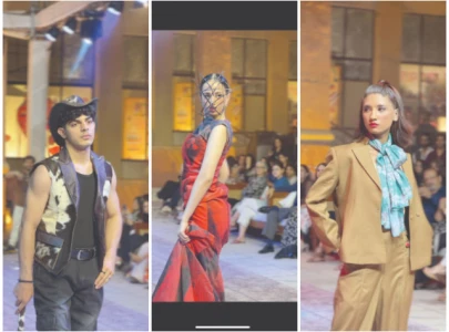 design students turn heads at fashion show design students turn heads at fashion show