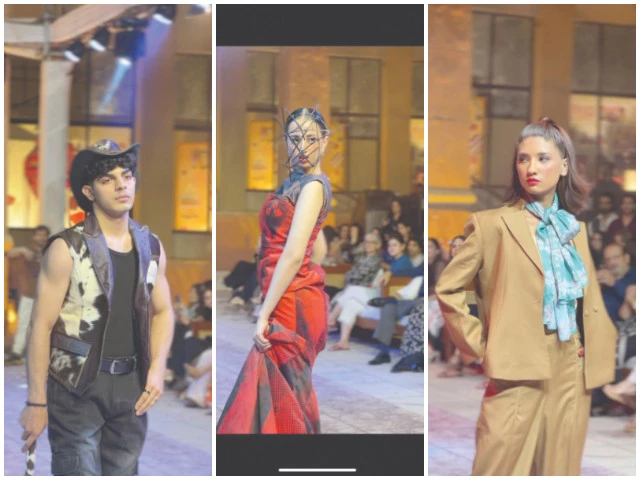 students present their artistic vision and craftsmanship by presenting uniquely constructed dresses at the annual fashion show of the graduating class of uca which will pass out from tmuc islamabad as part of the universities exclusive partnership photos express students present their artistic vision and craftsmanship by presenting uniquely constructed dresses at the annual fashion show of the graduating class of uca which will pass out from tmuc islamabad as part of the universities exclusive partnership photos express