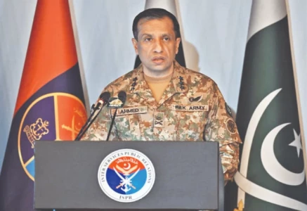 director general inter services public relations lt gen ahmed sharif chaudhry photo file