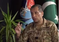 inter services public relations director general lt gen ahmed sharif chaudhry in interview to cnn screengrab