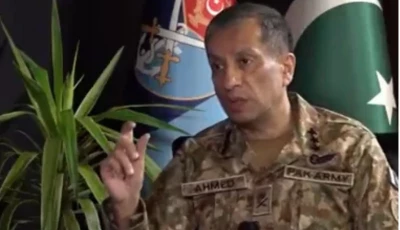 inter services public relations director general lt gen ahmed sharif chaudhry in interview to cnn screengrab
