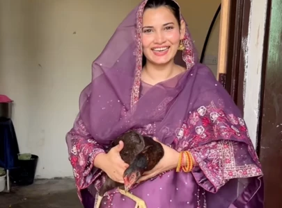 dha wali maid celebrates getting her children into a better school
