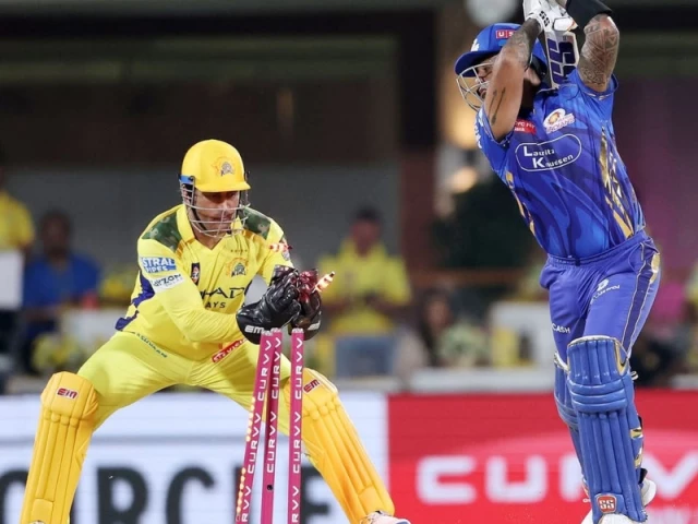 a lightning fast stumping from ms dhoni removes suryakumar yadav giving csk a crucial wicket photo ipl instagram a lightning fast stumping from ms dhoni removes suryakumar yadav giving csk a crucial wicket photo ipl instagram