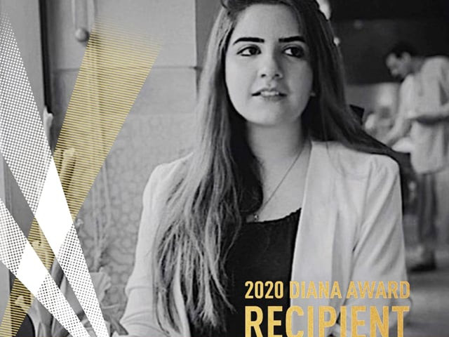 raina an 18 year old girl from lahore has been awarded for her efforts in female empowerment health education and social entrepreneurship photo diana award raina an 18 year old girl from lahore has been awarded for her efforts in female empowerment health education and social entrepreneurship photo diana award