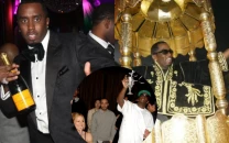 photos from diddy s star studded birthday parties jay z britney kardashians ivana trump spotted
