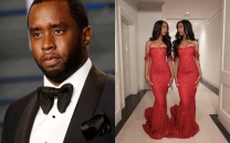 diddy s twin daughters jessie and d lila attend high school prom amid trial diddy s twin daughters jessie and d lila attend high school prom amid trial