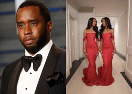 diddy s twin daughters jessie and d lila attend high school prom amid trial diddy s twin daughters jessie and d lila attend high school prom amid trial