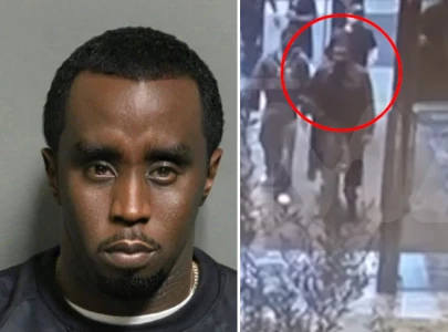 cctv footage shows moment diddy was arrested