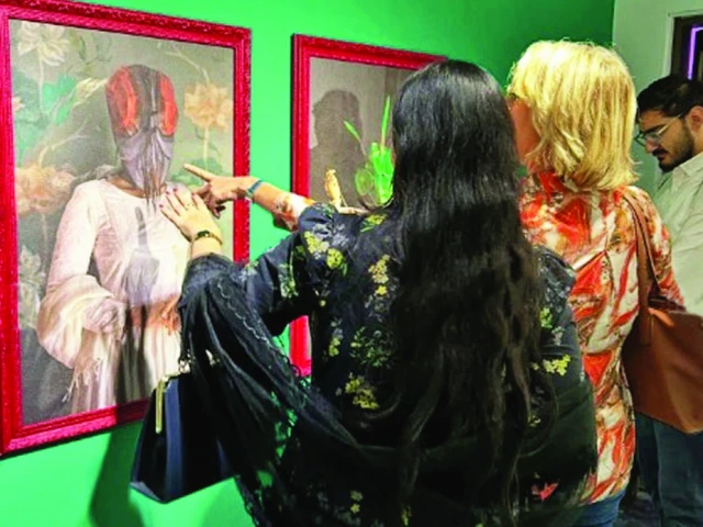 lahore transforms into a living canvas of digital arts