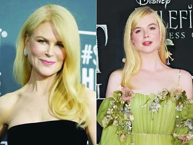 nicole kidman elle fanning photos file