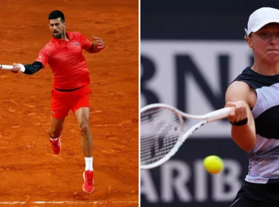 djokovic swiatek fall in italian open