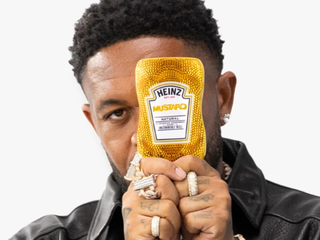 dj mustard heinz drop limited edition mustard in historic collab dj mustard heinz drop limited edition mustard in historic collab