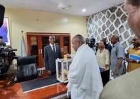 djibouti s president ismael omar guelleh casts his ballot during the presidential elections at the city hall polling centre in ras dika district of djibouti city on april 10 2026 photo reuters djibouti s president ismael omar guelleh casts his ballot during the presidential elections at the city hall polling centre in ras dika district of djibouti city on april 10 2026 photo reuters