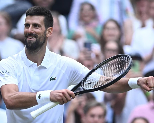 novak djokovic is chasing a record equalling eighth wimbledon men s crown photo afp