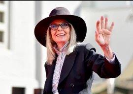 the curtain falls on diane keaton