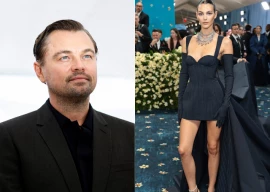 leo dicaprio skips red carpet but makes met gala debut with vittoria ceretti leo dicaprio skips red carpet but makes met gala debut with vittoria ceretti