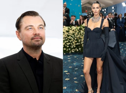 leo dicaprio skips red carpet but makes met gala debut with vittoria ceretti