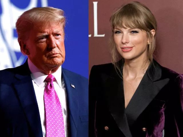 donald trump falsely claims taylor swift endorsement with ai generated images donald trump falsely claims taylor swift endorsement with ai generated images