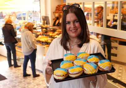 german bakery offers peace donut to support ukraine in sweet way