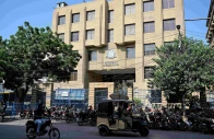 medical students arrive at the dow university of health sciences in karachi on september 18 2026 photo afp