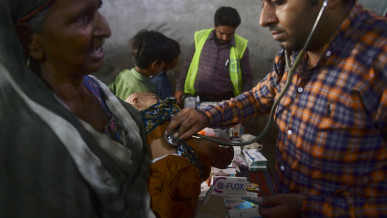 the tens of millions of people hit by record floods in pakistan are facing major health hazards including outbreaks of potentially deadly diseases the who has warned afp